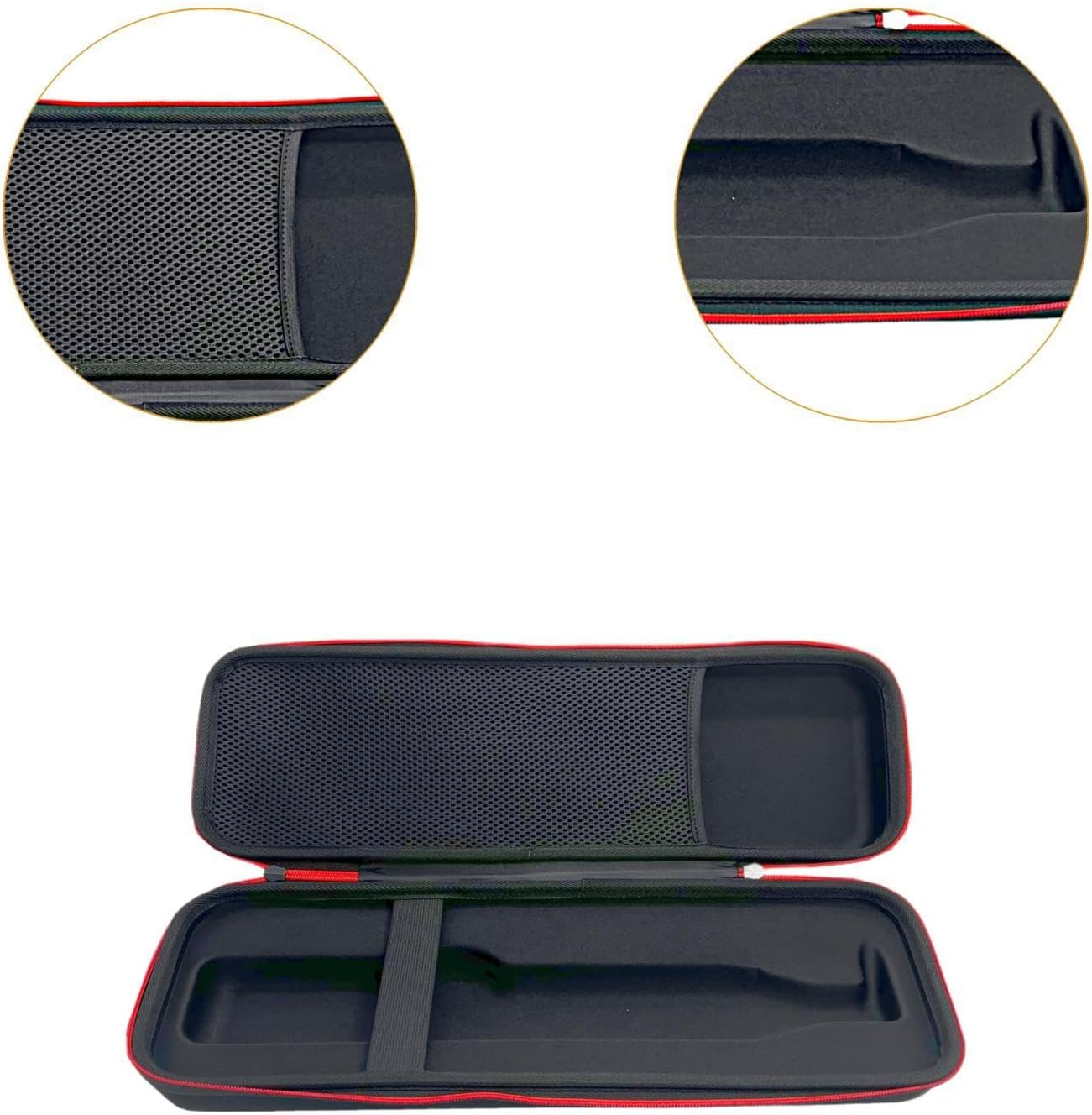 Hair Straightener Organizer, Hard Shell Case, Multipurpose Hair Styling Tools Holder for Travel Luggage image number 5