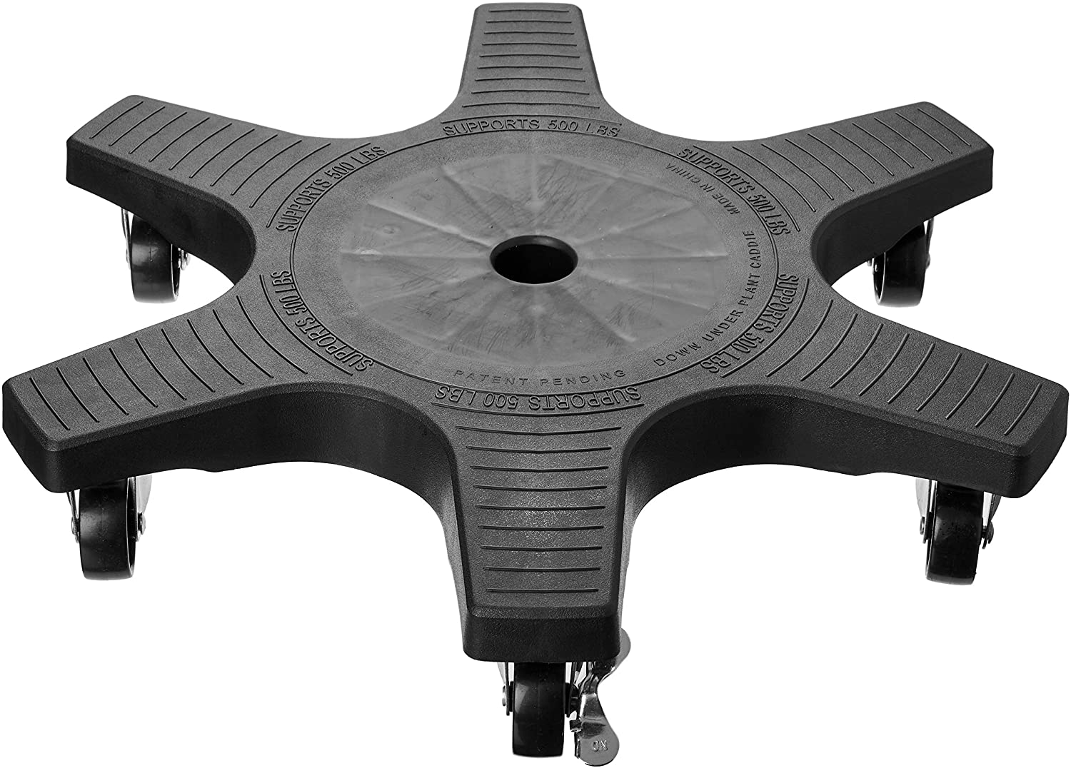 Bosmere S20430 down under Plant Caddie, Heavy Duty Plant Stand with Wheels, 500Lb Capacity, 20-Inch, Terra Cotta image number 1