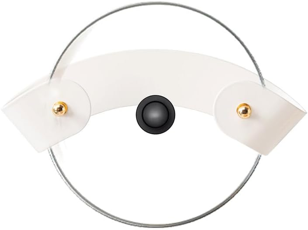 DEARBAG Pot Lid Holder Wall Mounting, Drill-Free Self-Adhesive Lid Holder, Suitable Lid up to 30 Cm, Kitchen Organiser for Pans, Baking Trays, Chopping Boards