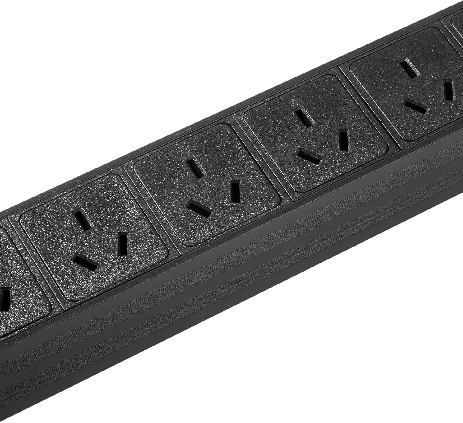 19" 1U Rack Mount PDU Power Strips 8 Way 10A 6 FT Wall Mount Outlet Power Strip Heavy Duty, Power Distribution Unit for Cabinet image number 2