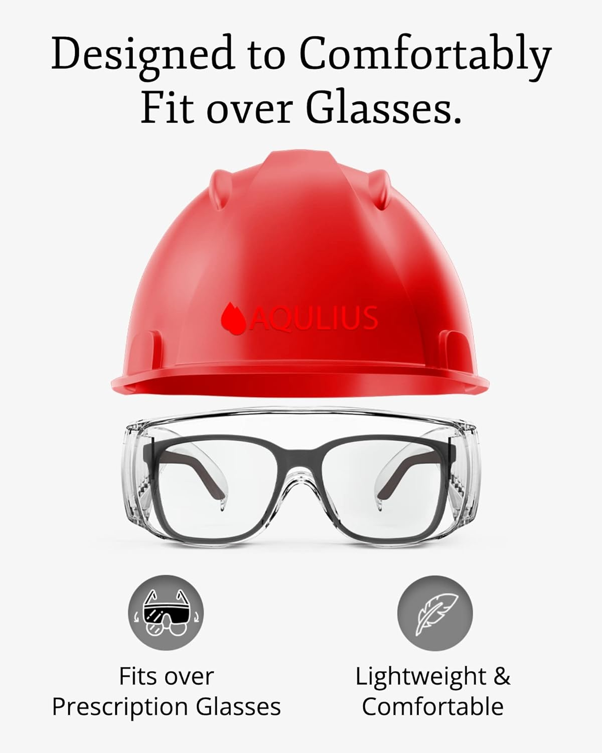 3 Pack Safety Glasses over Eyeglasses (Anti-Fog & Scratch Resistant) Crystal Clear Eye Protection - OTG Safety Goggles image number 2