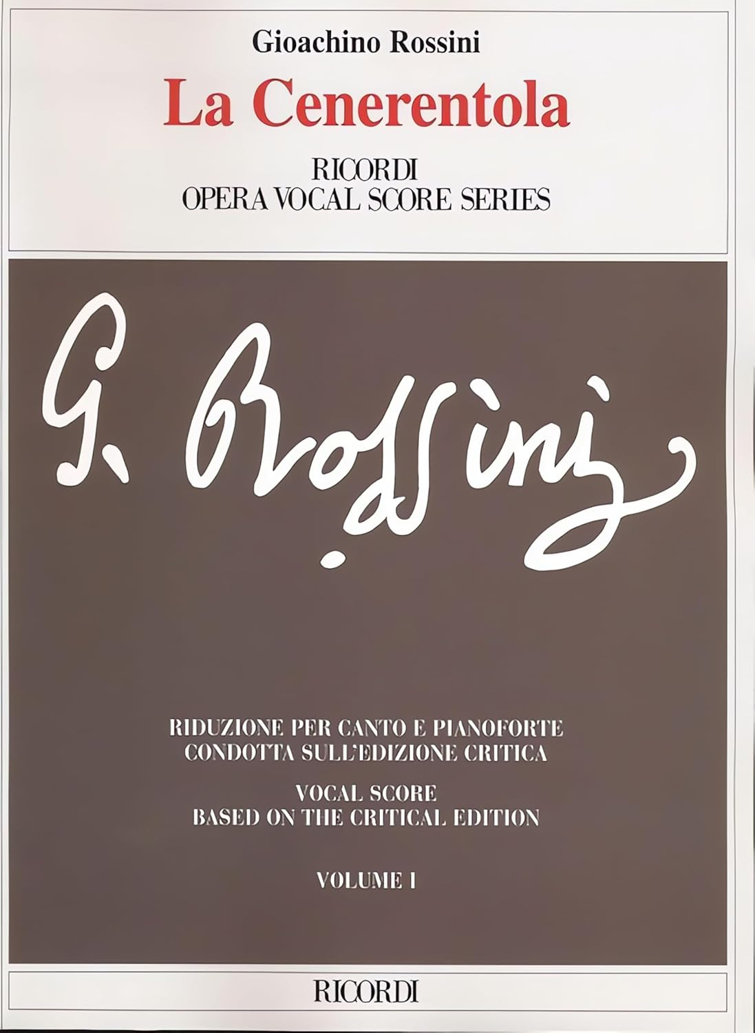 La Cenerentola, Volume 1 & 2: Vocal Score image number 3