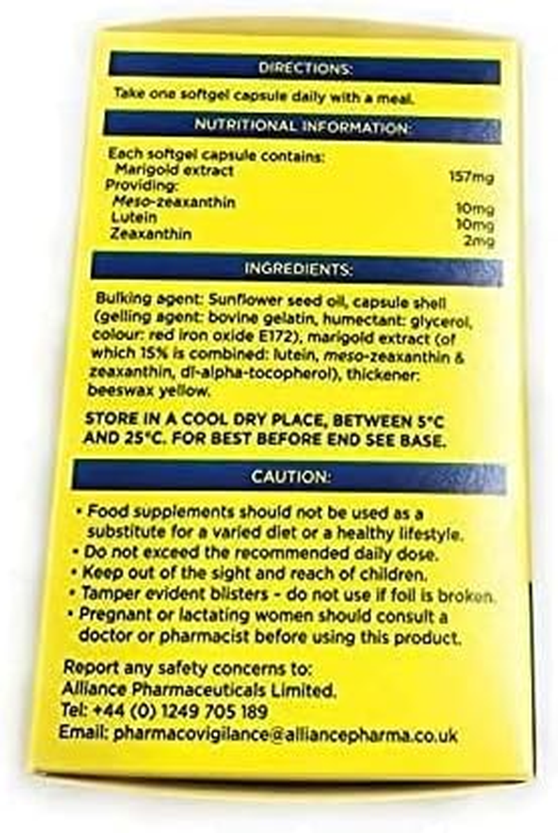 Eye Supplement 90 One-A-Day Capsules image number 1