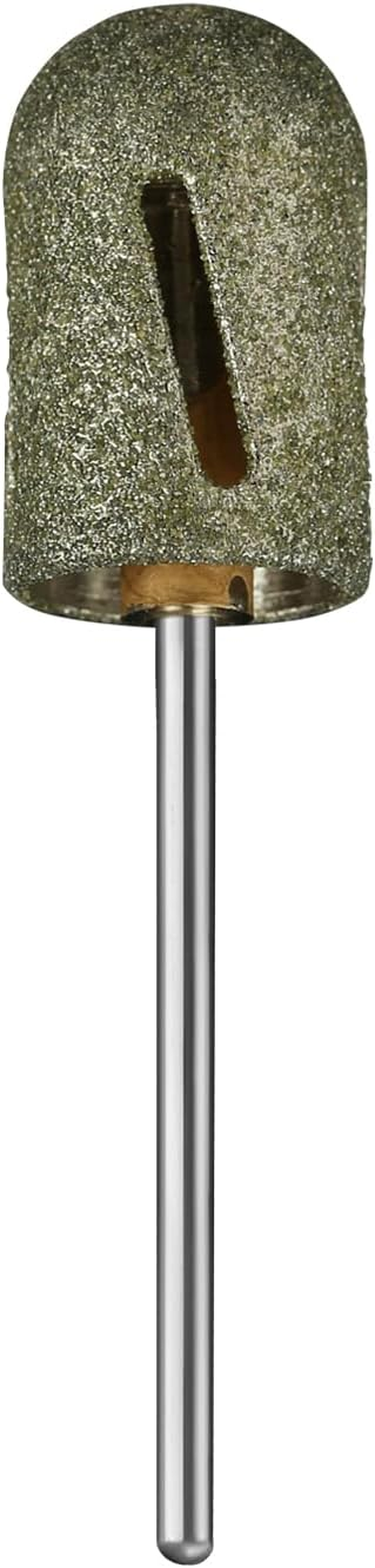 C12Rtive Pedicure Drill Bit,16Mm Diameter 180Grit Diamond Carbide Foot Nail Drill Bit Pedicure Foot Calluses Sanding Polishing Head for Cracked Skin Corns Callus Removal for Home Salon & DIY