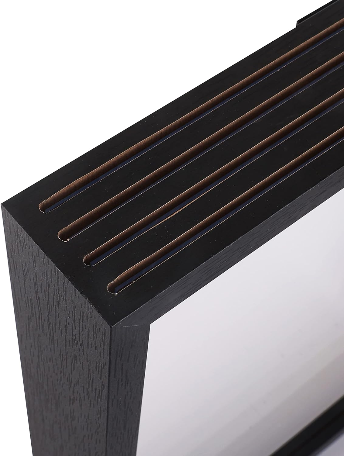 Family Handprint Kit, DIY Craft Keepsake Wooden Frame, Endless Gift Set, Non-Toxic Paints, Transparent Sheets (Black) image number 4