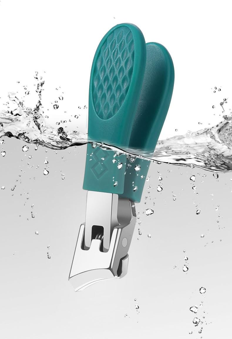 Eagle Beak Angled Nail Clippers 3-Piece Set, Wide Jaw Opening Anti-Splash Slanted Nail Clipper, Long Handle Anti-Splash Design, Nail Clippers for Ingrown Toenail and Thick Nails (1 PCS-B) - 1 Pcs-B image number 4