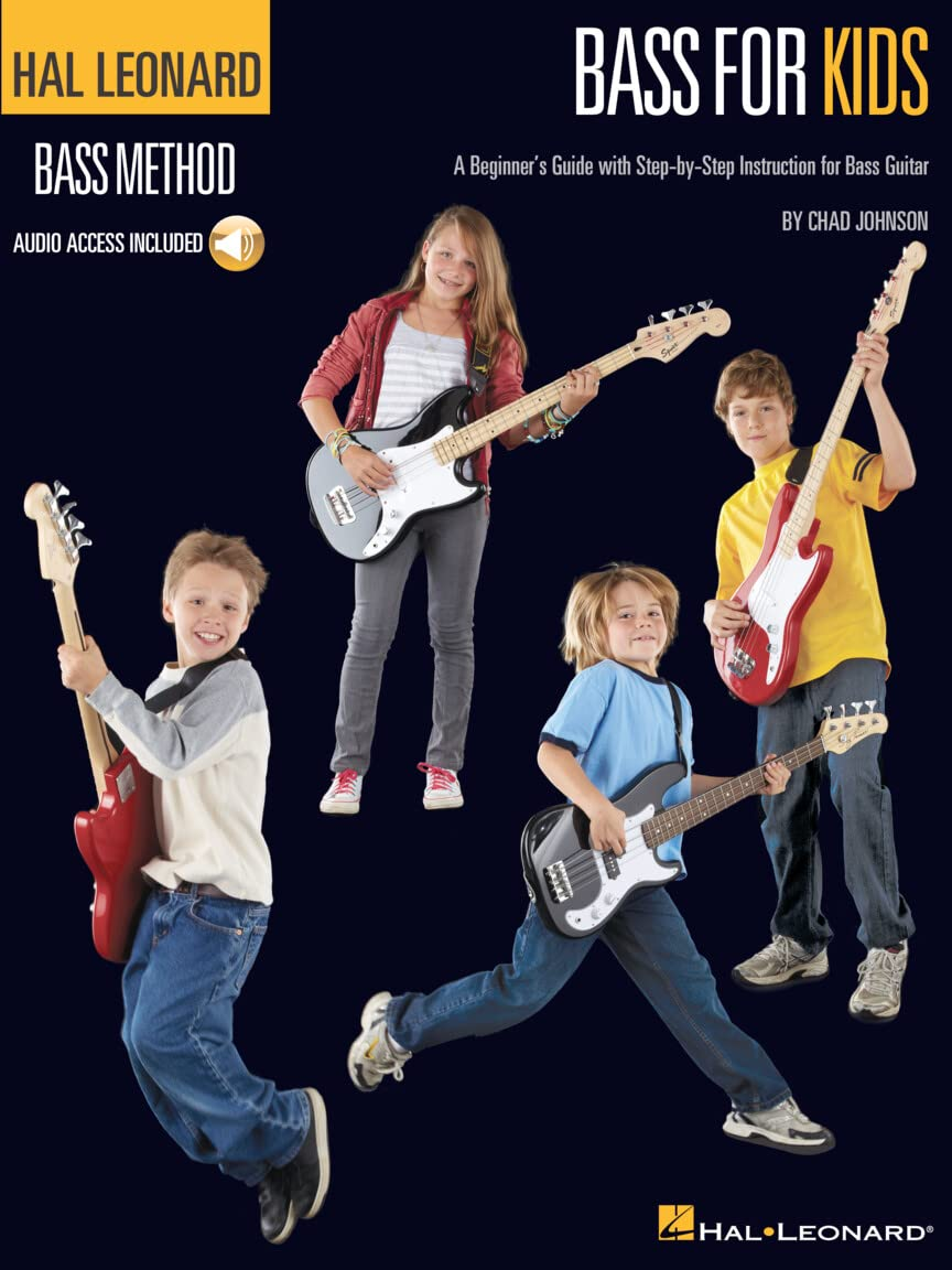 Hal Leonard Bass Book for Kids: a Beginner'S Guide with Step-By-Step Instruction for Bass Guitar image number 1