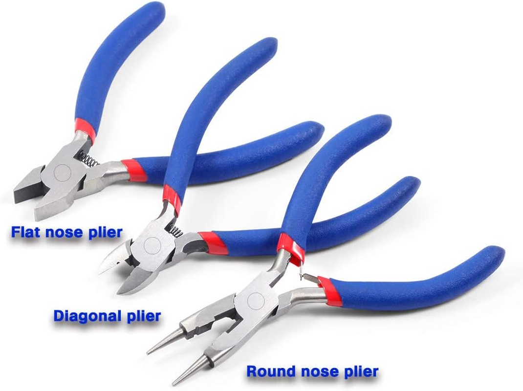 LEONTOOL round Nose Pliers with Cutter 5 Inches Micro Jewelry Tools for Wire Looping Mini Wire Stripper Small Smooth Jaw Fine Functional Hand Tools image number 2