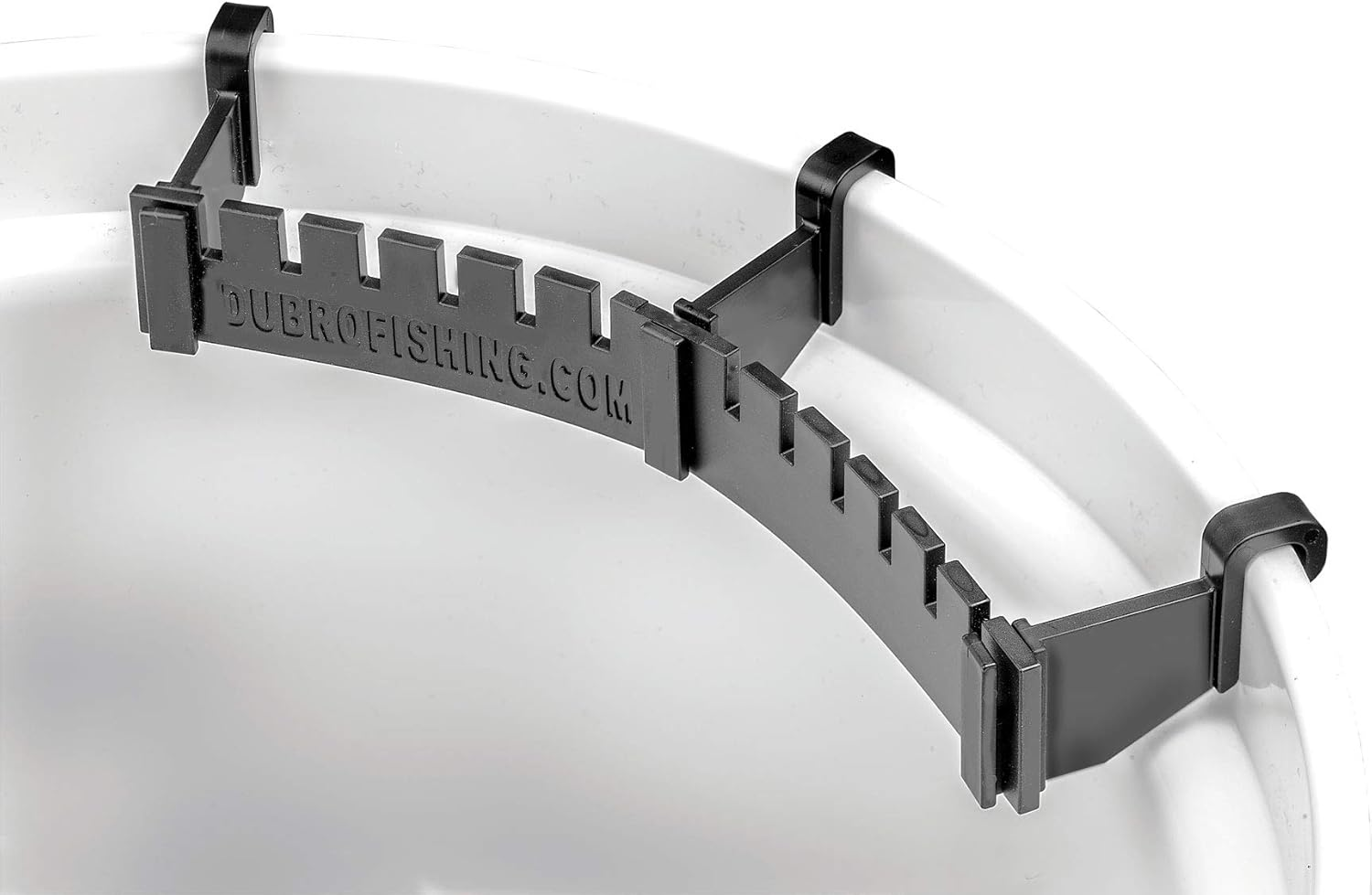 DU-BRO Bucket Fishing Lure Holder, Lure Hanger, and Organizer, Fishing Tool, Works with 5-Gallon Buckets, 3-Pack image number 2