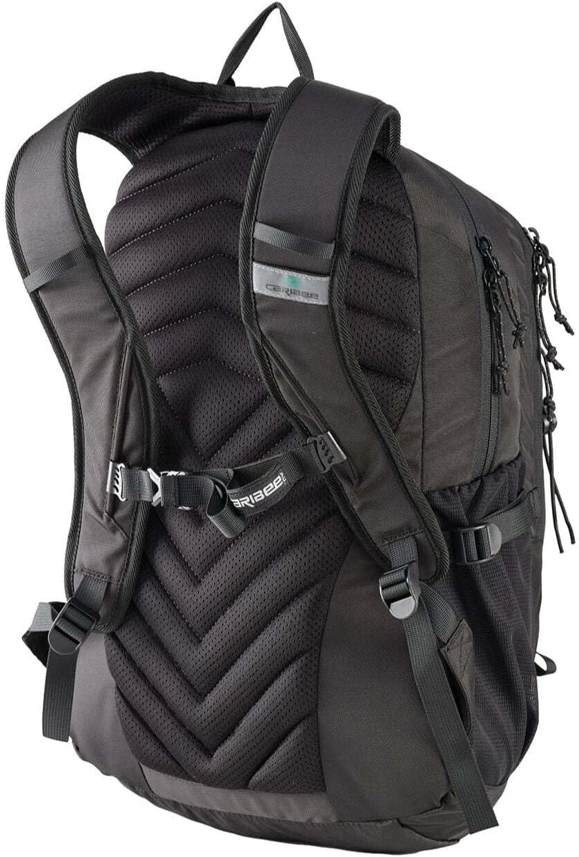 Caribee Backpack Valhalla 26L Black 6112, School & Travel image number 2