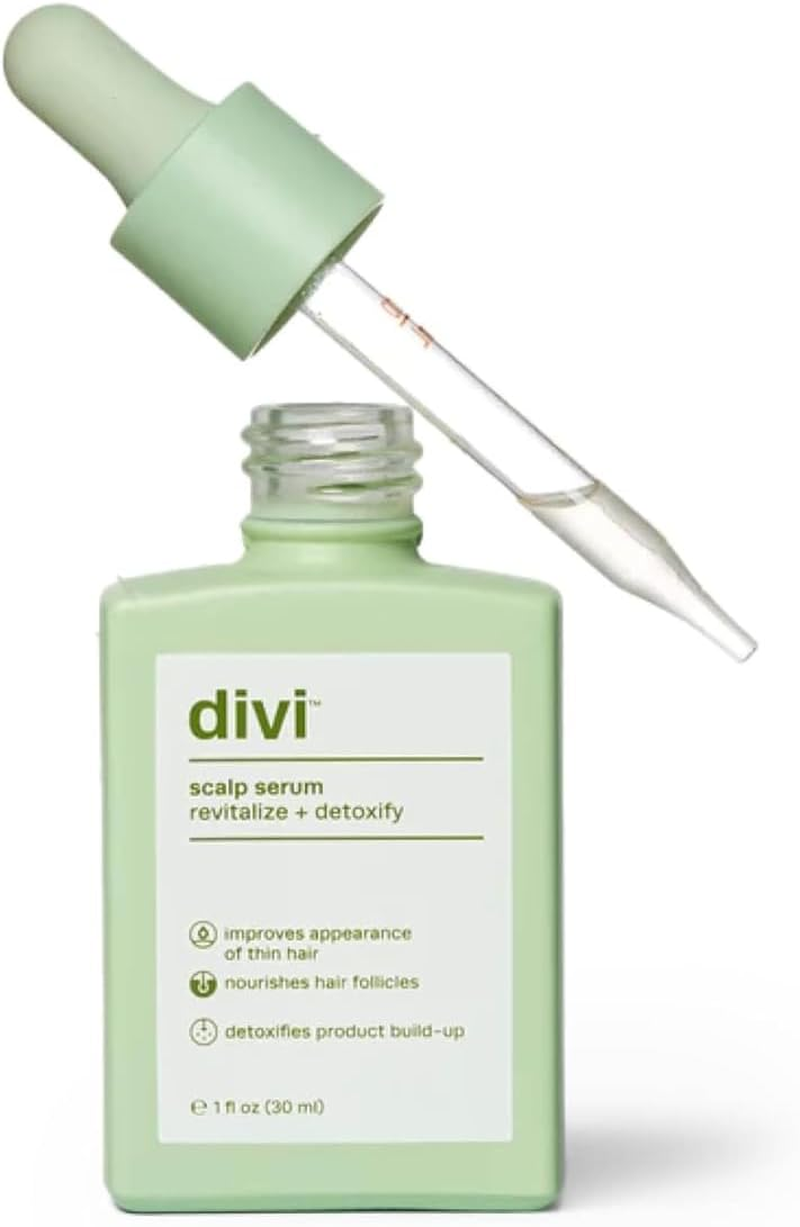Divi Scalp Serum for Thinning Hair, 30Ml &ndash; Clinically Tested, Nourishing Formula with Amino Acids, Caffeine & Rosemary Oil &ndash; Promotes Healthy Scalp & Fuller-Looking Hair, Reduces Oil & Product Buildup image number 5