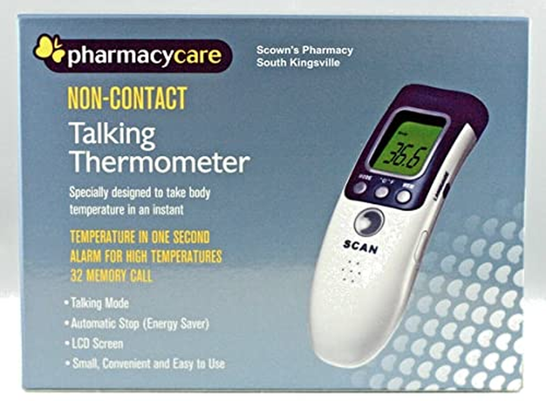 Pharmacy Care Non-Contact Talking Thermometer