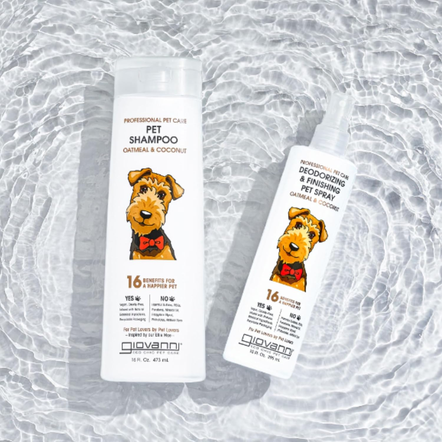 Giovanni Professional Pet Care Oatmeal & Coconut Shampoo 473 Ml image number 1