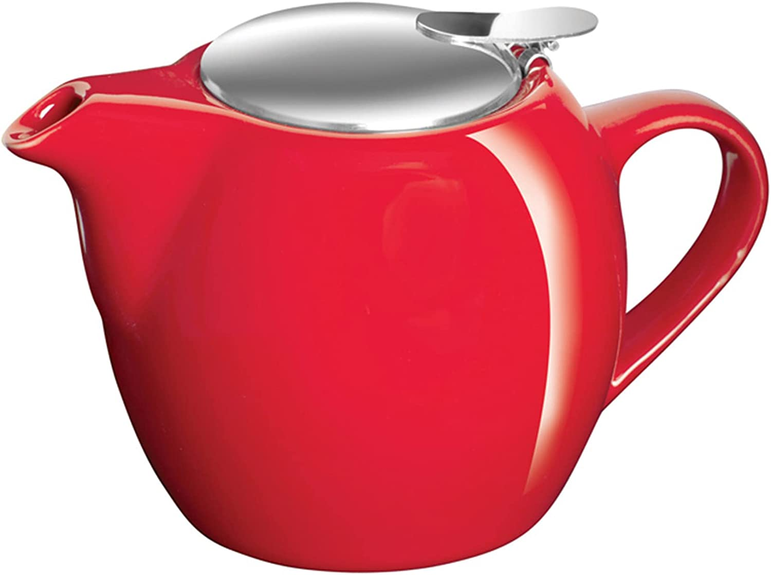 Avanti Camelia Ceramic Teapot, 500Ml, Pitch Black