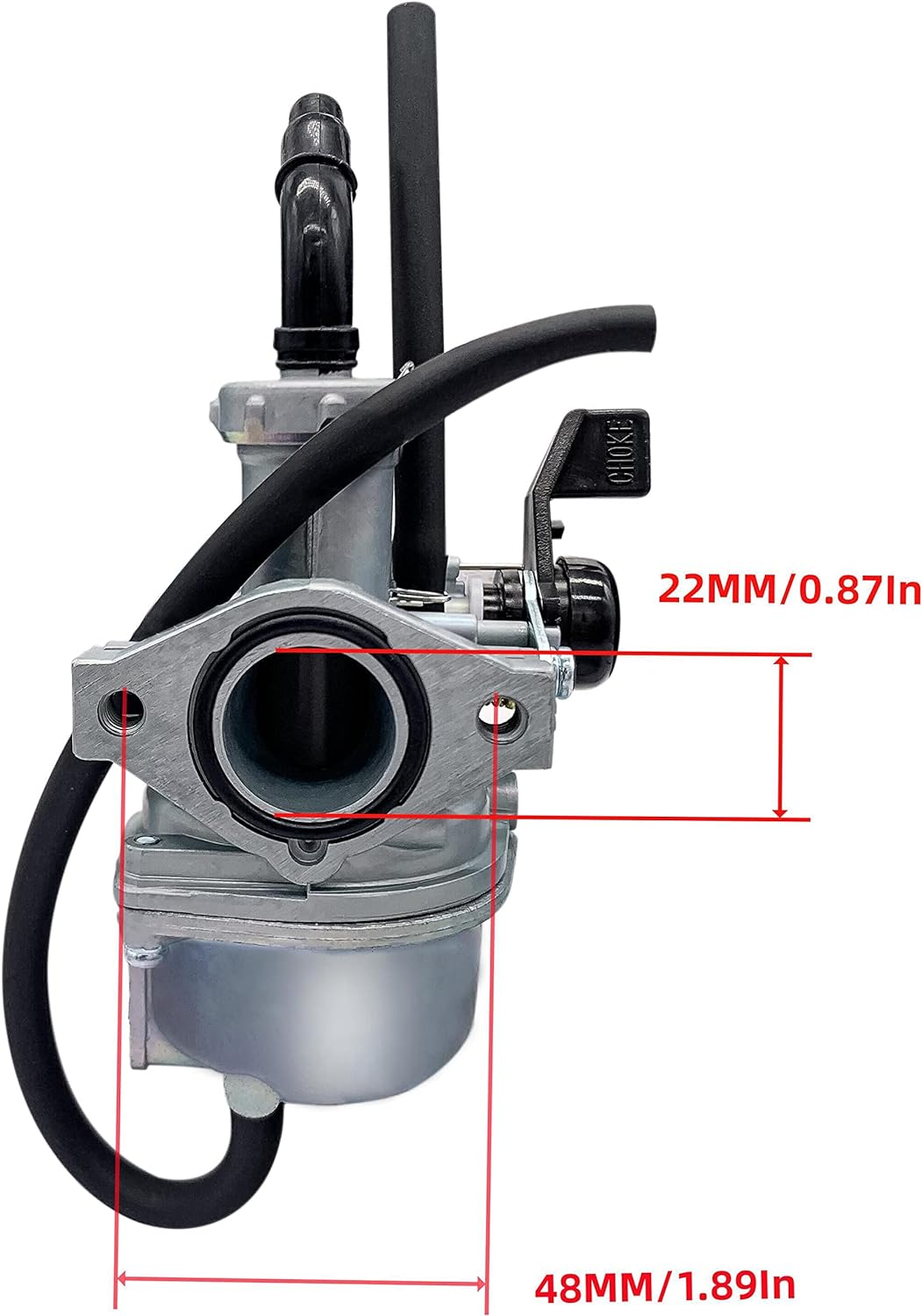 Oriental Power 22Mm Carb PZ22 Carburetor Air Filter Set for 110Cc 125Cc SSR CRF50 Pit Dirt Bike image number 3