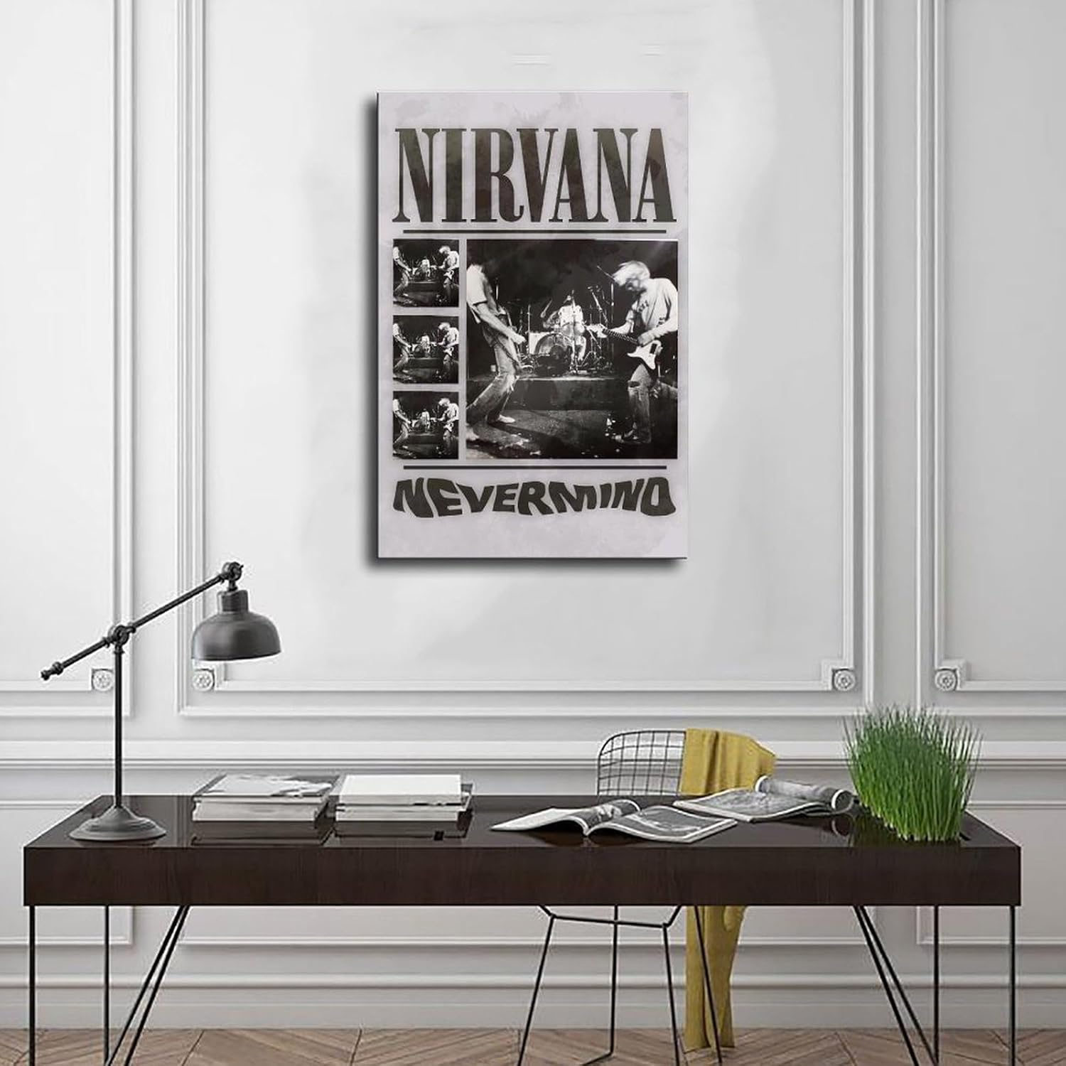 TGDSVPWQ Nirvana Poster Music Poster Wall Art Wall Decor Posters Canvas Poster Unframe:12X18Inch(30X45Cm) image number 3