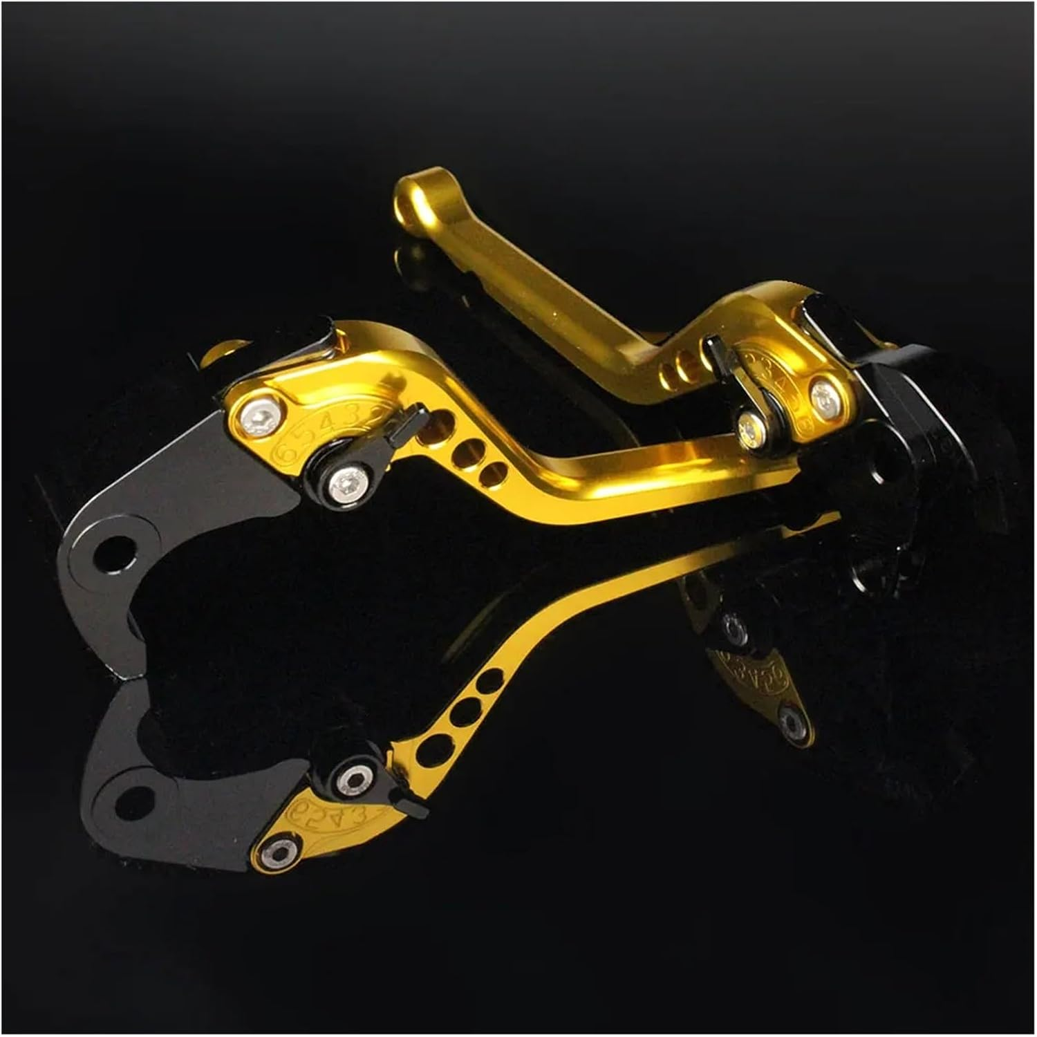 Fit for Triumph Speed 400 / Scrambler 400X 2023 2024 2025 CNC Aluminum Adjustable Motorcycle Brake Clutch Lever Accessories(Green 177Mm)