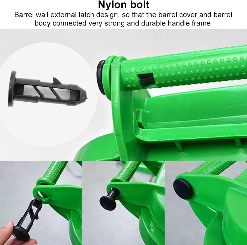 6Pcs Wheelie Bin Lid Hinge Pins, Latch Wheelie Trash Hinge Trash Can Hinged Pin Dust Bin Cover, Replacing 65Mm X 33Mm for 50/80/100/120/240L Wheelie Bin Lid Hinge Pin