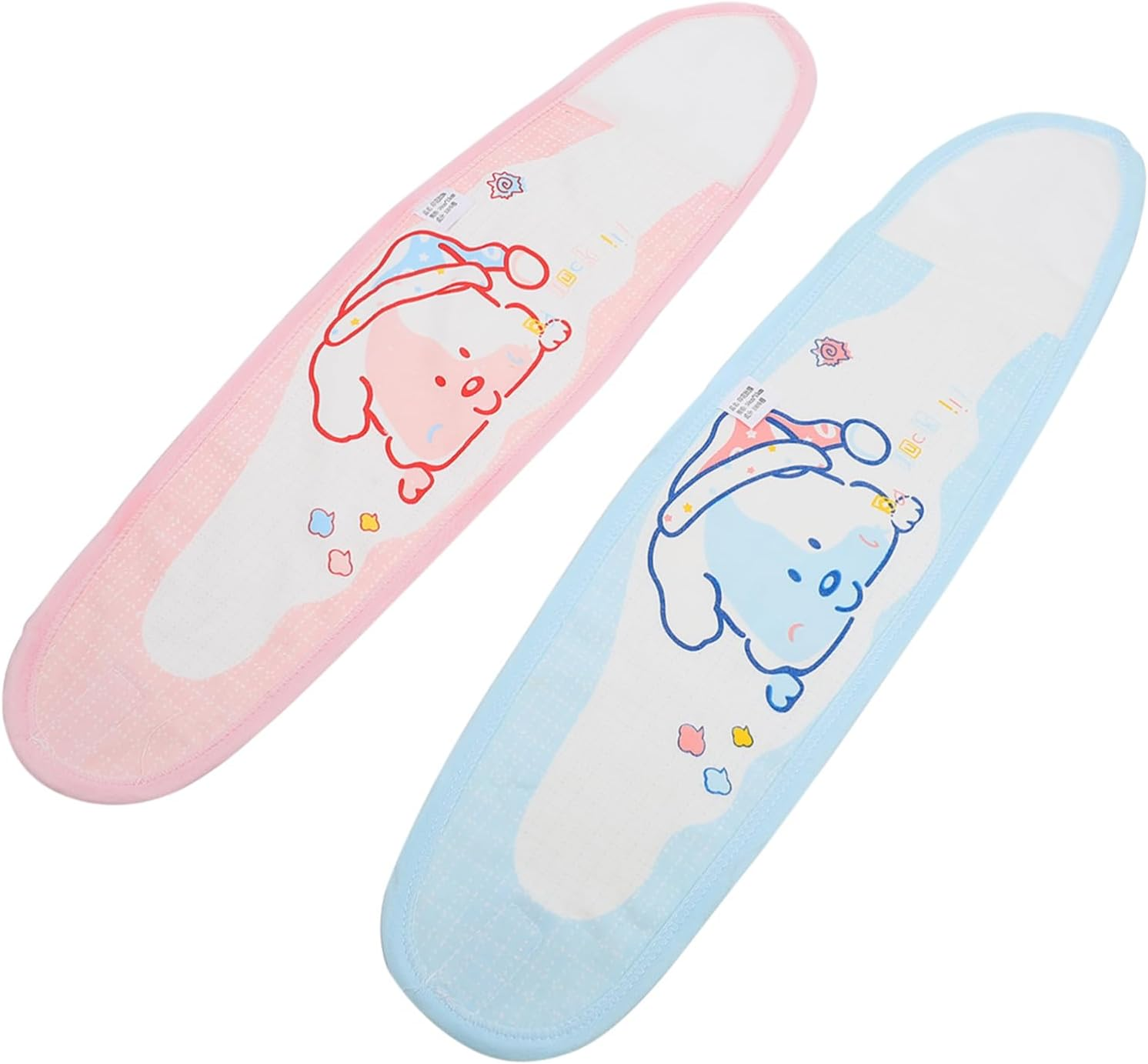 Outanaya 2Pcs Cotton Belly Bands Newborn Navel Band Belly Swaddle Wrap for Newborn Essential image number 1