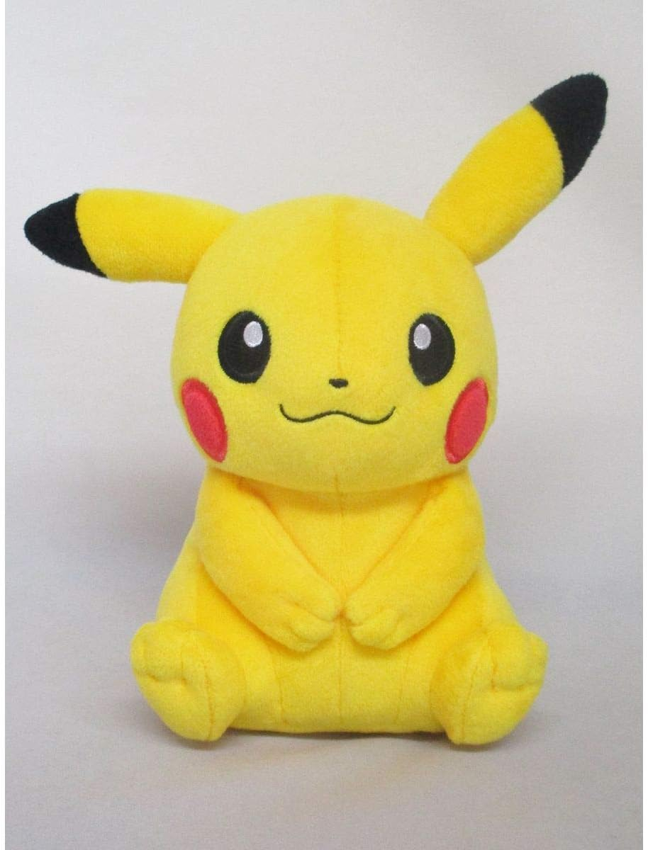 Sanei Boeki Pokemon All Star Collection Pikachu (Female Form) PP165 (S) Plush Toy Peluche (Height 7.48 Inches) image number 4