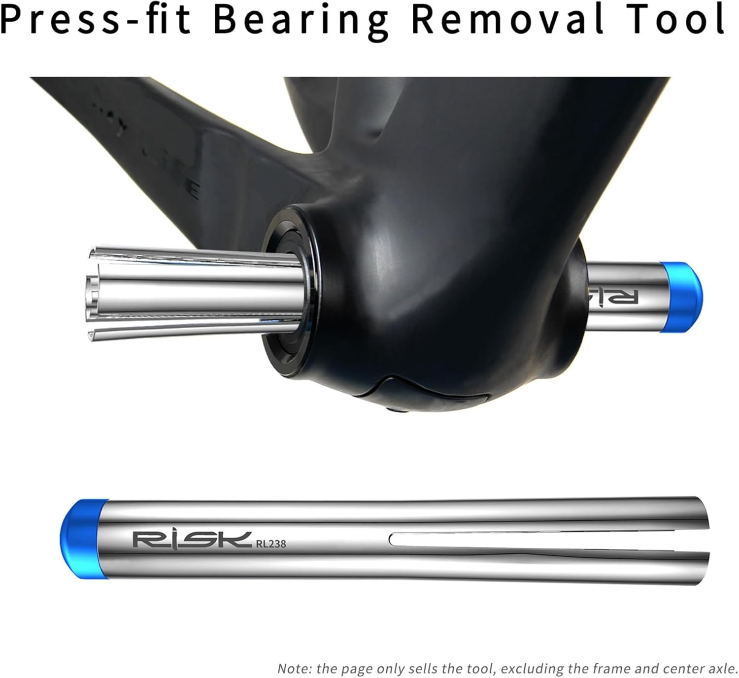 Bicycle Bottom Bracket Bearing Press Tool, Headset Removal Tool