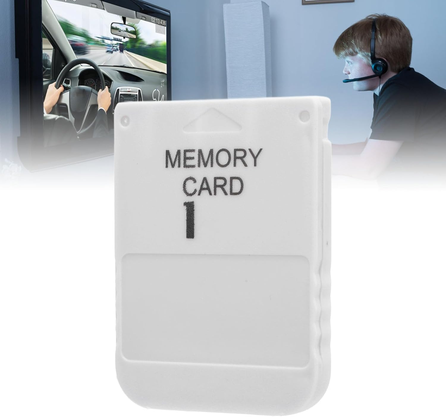 1MB Memory Card for PS1, High Speed Read Write, Game Memory Card for Saving Games and Information image number 6
