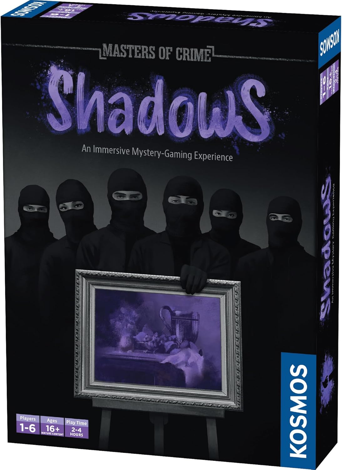 Masters of Crime: Shadows Murder Mystery Game | Art Heist | Co-Op Game | 1+ Players | Ages 16+ image number 2