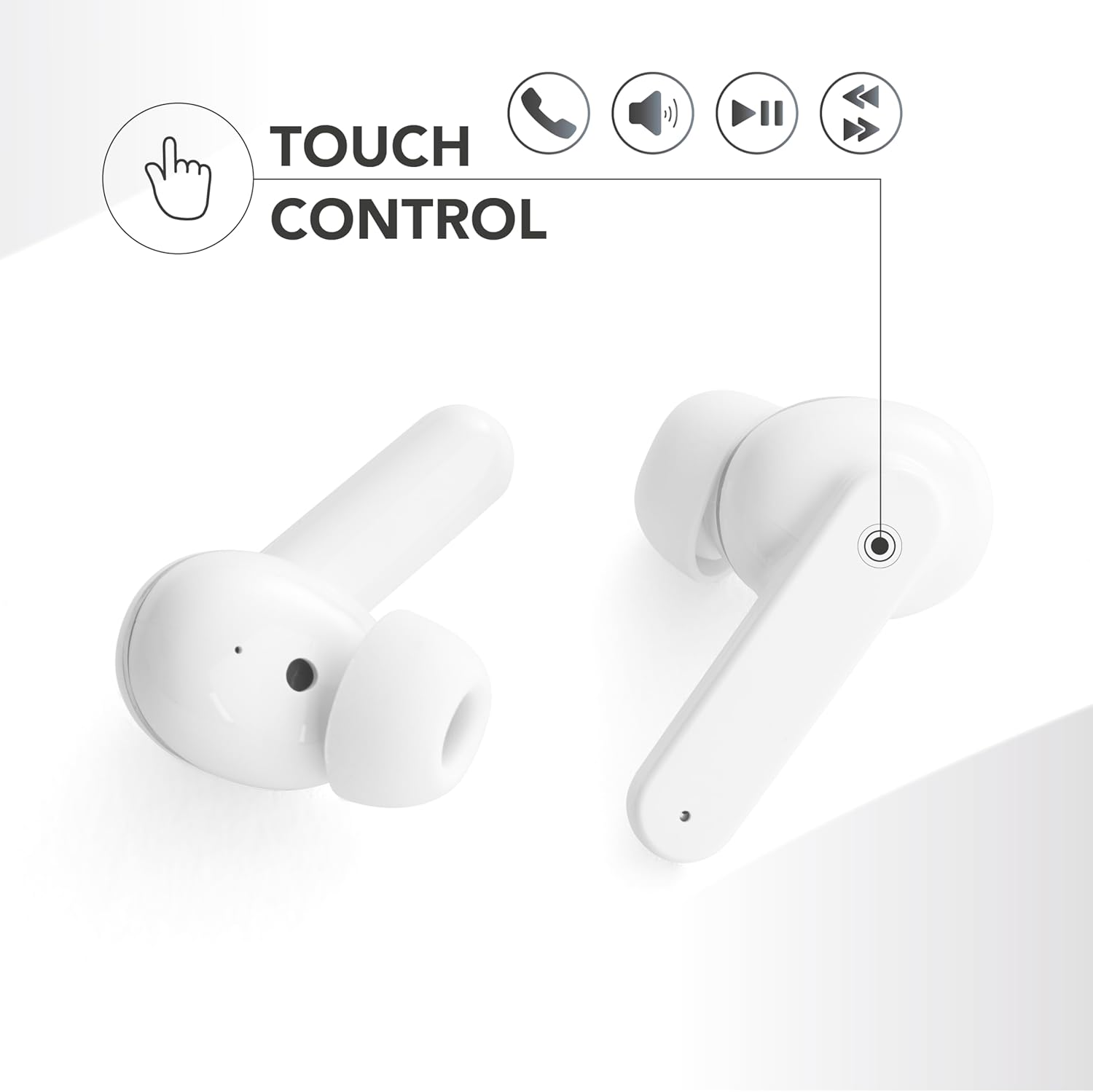 Music Sound - TWS Fantasy Bluetooth Headphones - In-Ear Design - Wireless - Charging Case - Microphone - Playback Time up to 25 Hours - Available in Many Colours and Patterns image number 3