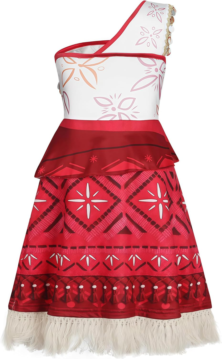 Girls Princess Dress Toddler Halloween Costume Birthday Party Outfits for Girl Dress up Clothes Top Skirt Set with Accessories Necklace image number 1