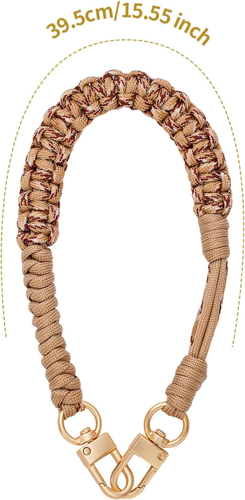 CHUQING Cell Phone Chain Short Wrist Cell Phone Strap Short Key Chain Bracelet Phone Wrist Lanyard image number 1