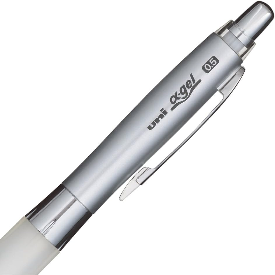 Uni Pilot Alpha-Gel Shaker Mechanical Pencil 0.5Mm Soft Grip, White (M5617GG1P.1) image number 2