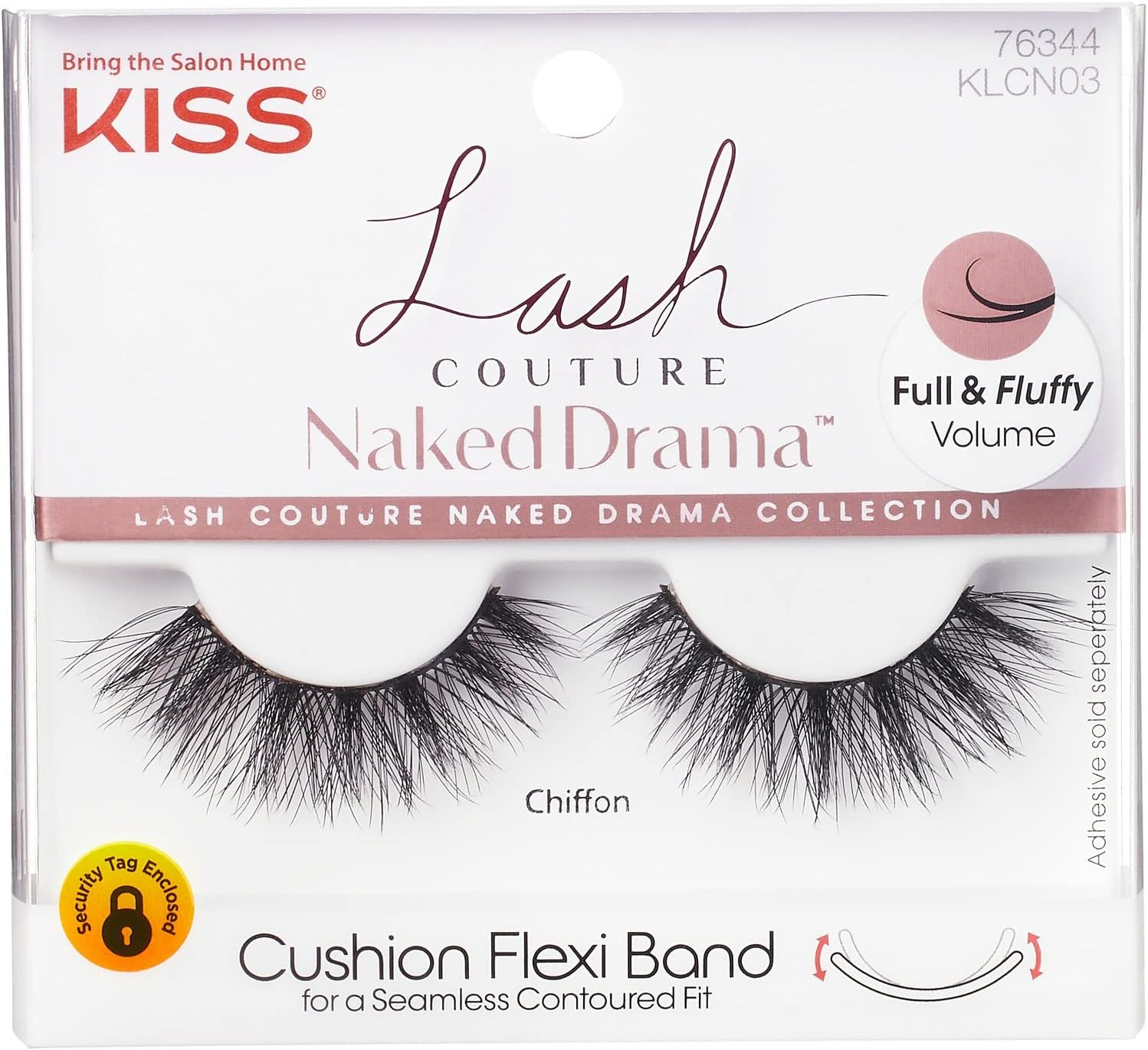 Kiss Lash Couture Naked Drama Chiffon (Pack of 2)