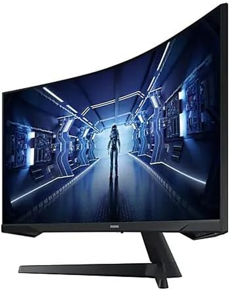 Samsung 34-Inch Odyssey G55T Curved WQHD Gaming Monitor