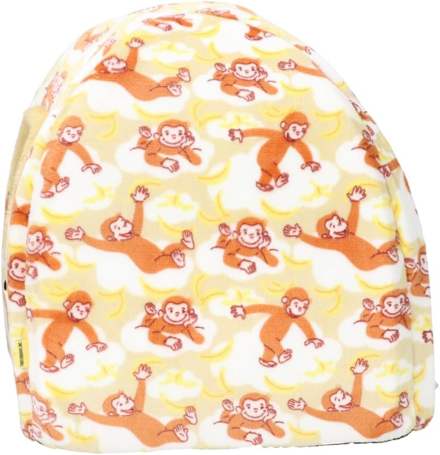Three Arrows Curious George Boa Dome Bed for Dogs and Cats