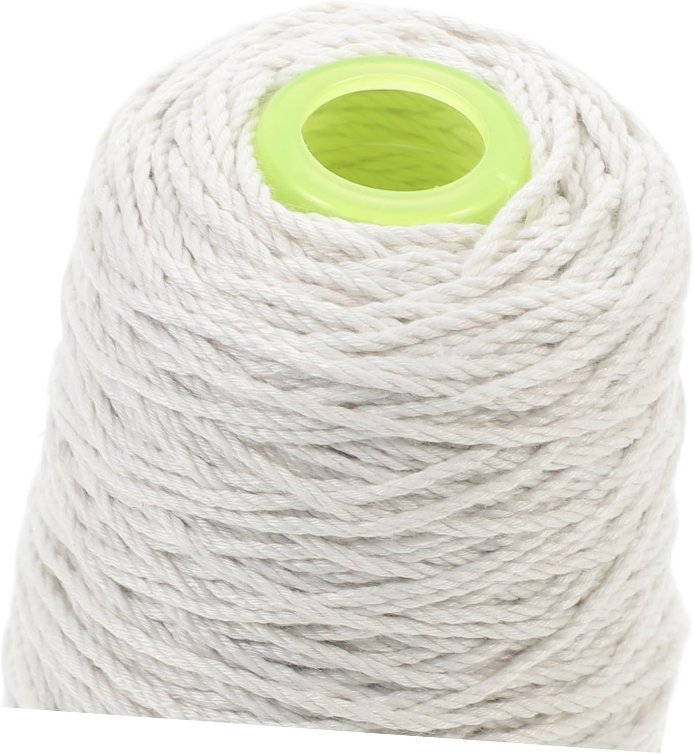 MERRYHAPY Heavy Duty Cotton Twine 1.8Mm Thick Cotton Cord 200M Roll for Gardening, DIY Crafts, Decorative Wrapping and Plant Support Rope image number 1