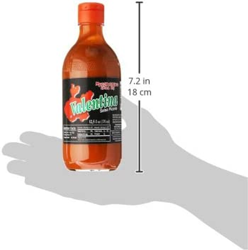 Valentina Extra Hot Mexican Sauce, 370 Ml (607) image number 5
