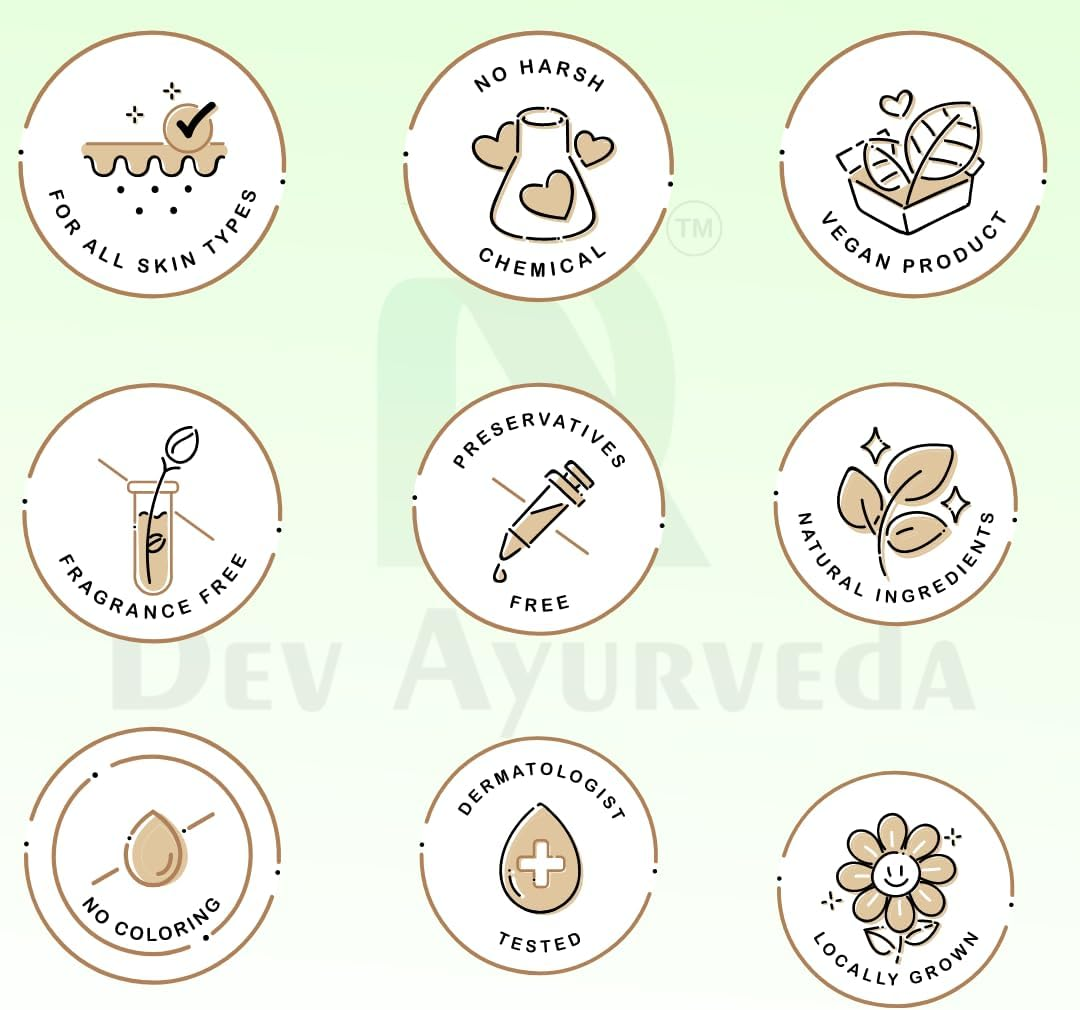 Dev Ayurveda Amla Reetha Shikakai Mix Powder 100% Pure and Micronised 200Gm (100Gm + 100Gm.) Herbal Natural Hair Wash