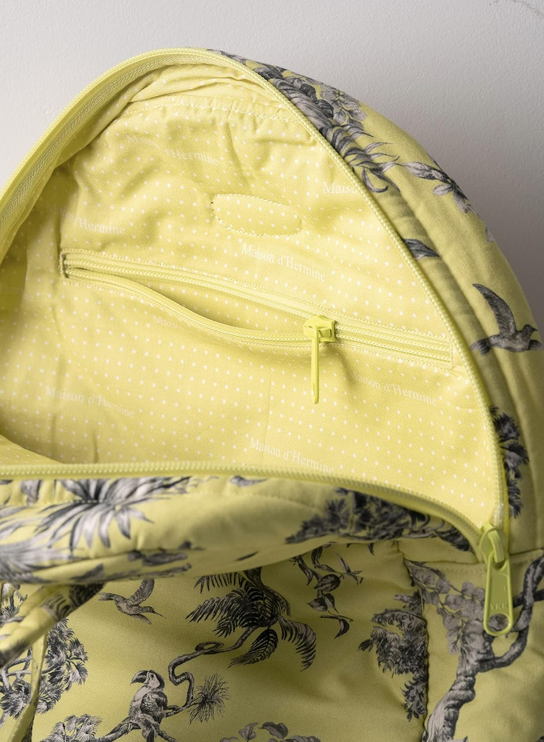 Maison D' Hermine Cotton Backpack - 22 - Katmandou - Turquoise image number 2