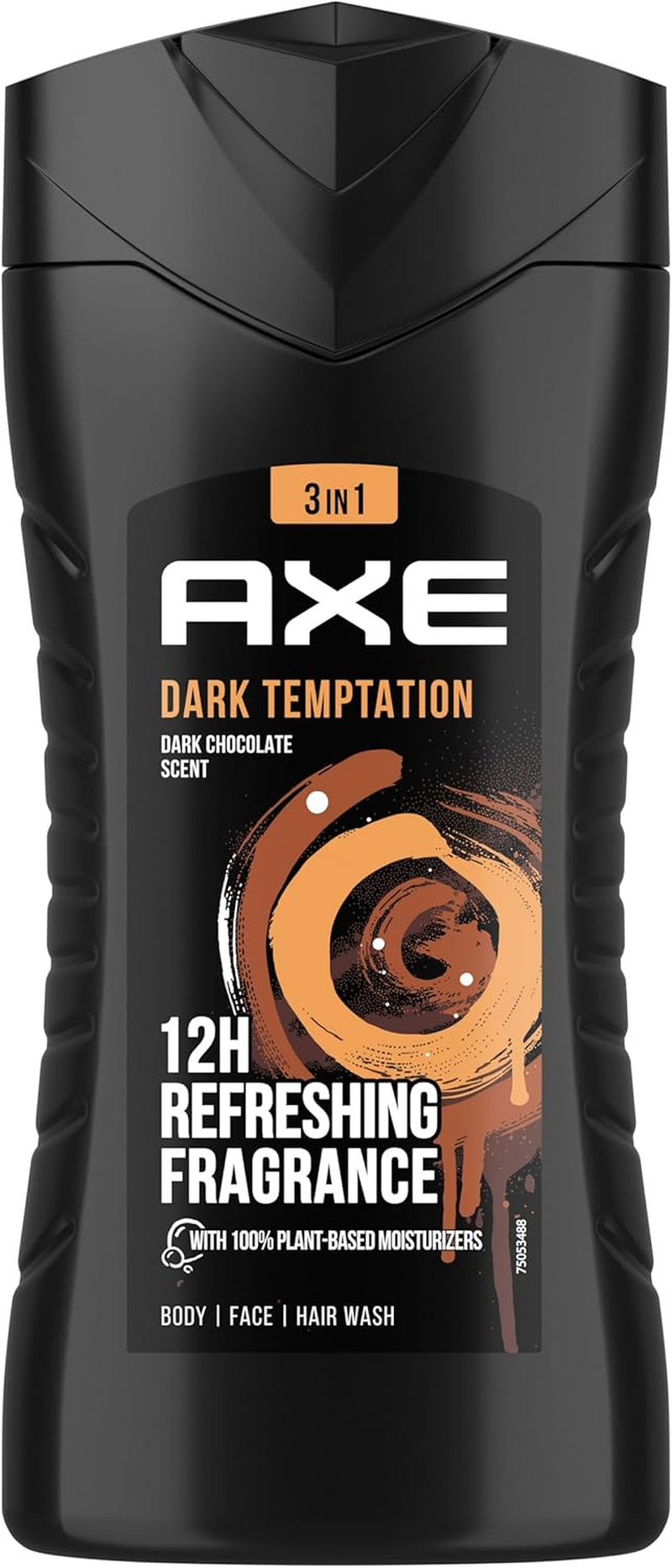 Axe Shower Gel, Dark Temptation, 16 Fluid Ounce (Pack of 3)