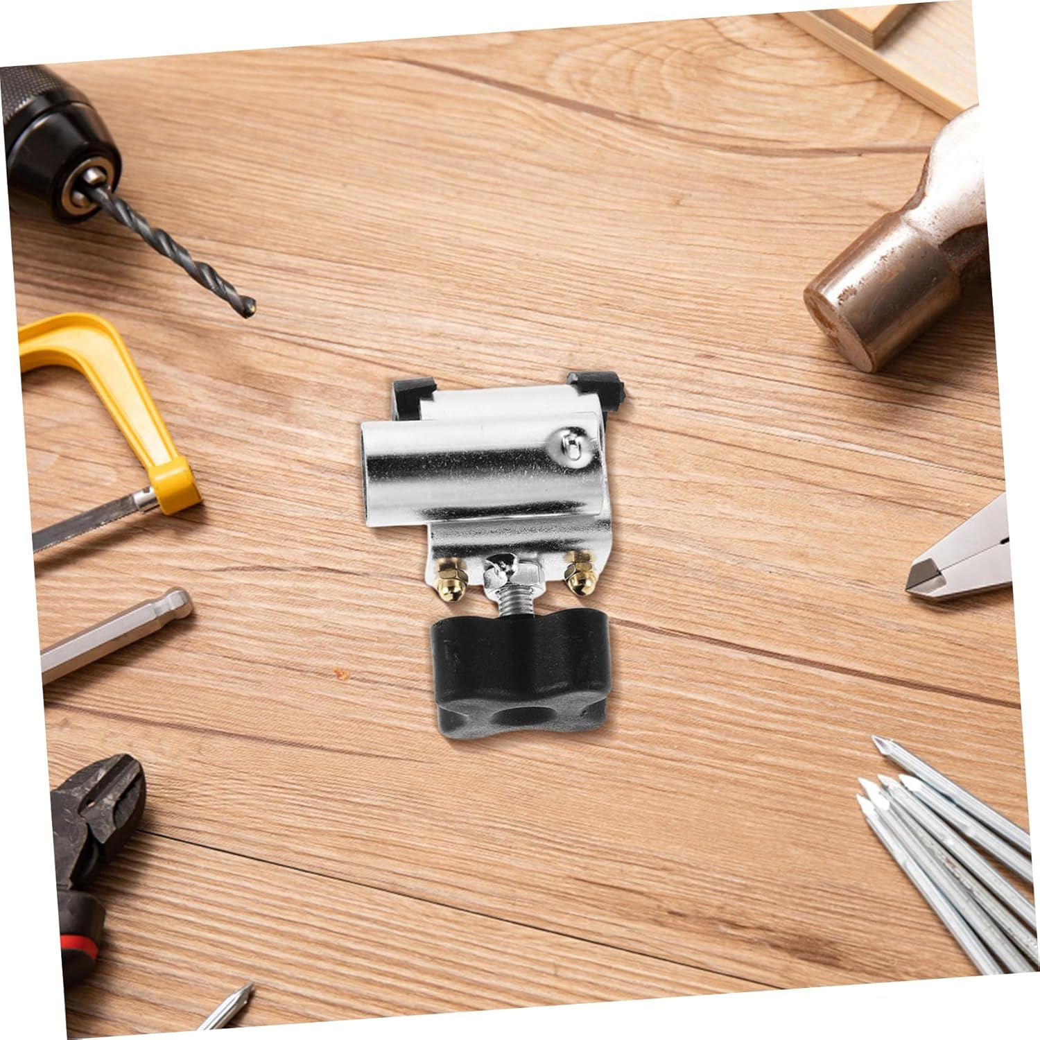 CLISPEED 2Pcs Wheelchair Dining Tray Clamp Support Table Fixture for Easy Installation Compatible with Various Wheelchair Models Durable Dining Accessory image number 1