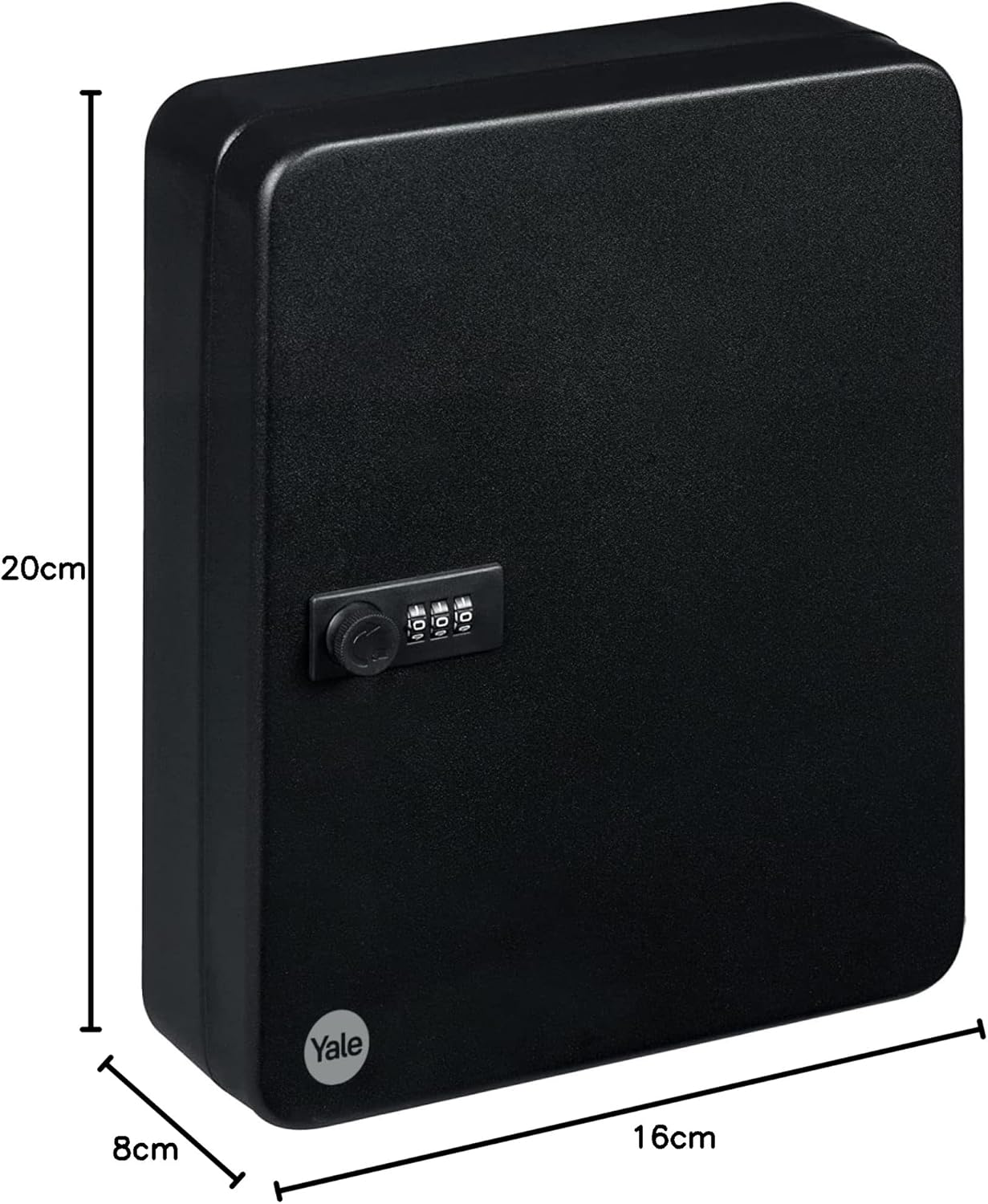 Yale - Key Safe Combination Lock for 20 Keys - Standard Security - YKB/200/CB2 image number 3