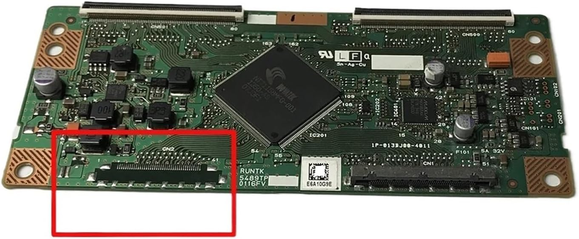 TV TCON Board, RUNTK 5489TP 0116FV ZA/ZL TV Display TV Card Equipment Logic Board T CON Board T-CON Card(Za) - Zl image number 5