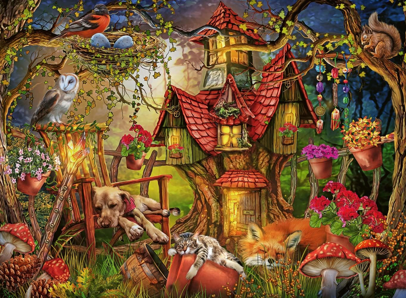 Ravensburger - the Little Cottage Puzzle 200 Piece Jigsaw for Kids and Adults, Charming Scenic Puzzle, Fun and Relaxing image number 3