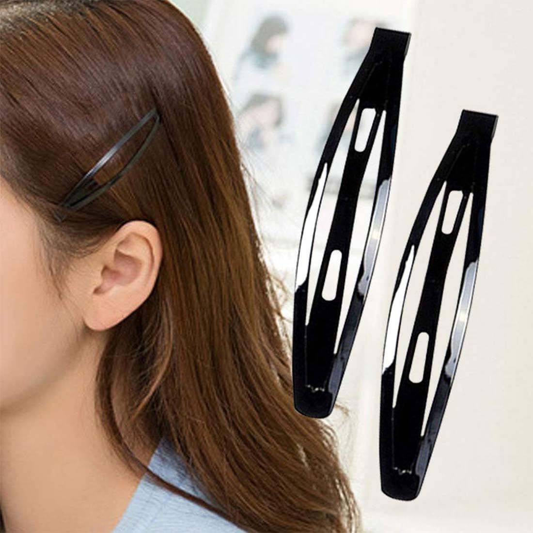 Large Metal Hair Clips, Non-Slip for Women and Girls, with Stove Varnish, Pack of 12 Hair Clips, Hair Clips, Women'S Hair Clip image number 5