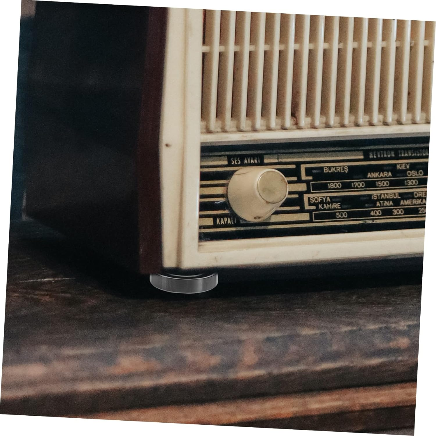 SWOOMEY Speaker Isolation Pad Speaker Feet for Amplifier Turntable Hifi Audio System Vibration Absorber Noise Reduction Base Mat for Subwoofer CD Player Home Theater Black image number 5