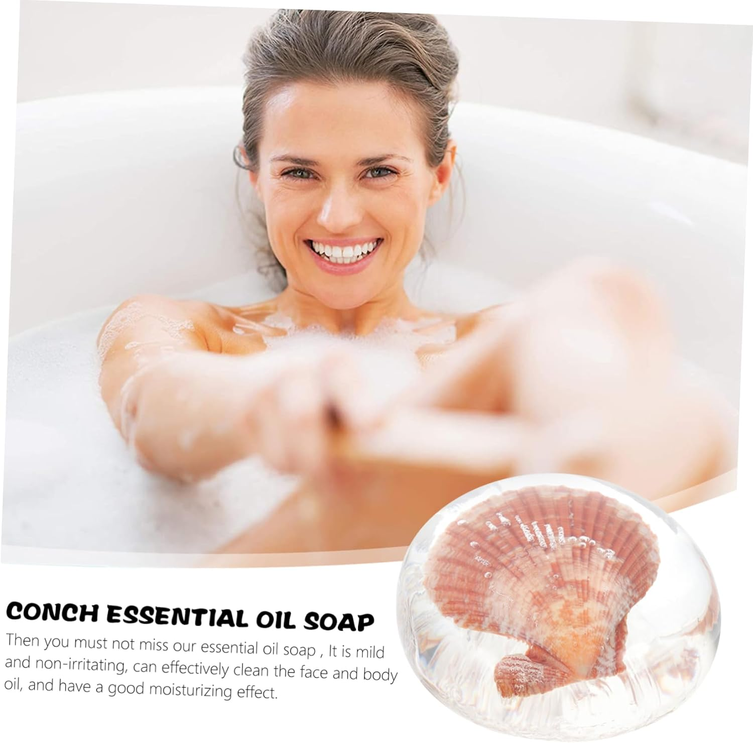 Amino Acid Soap Essential Oil Face Washing Soap Safe Household Bath Cosmetics Body Cleaning Care Shower