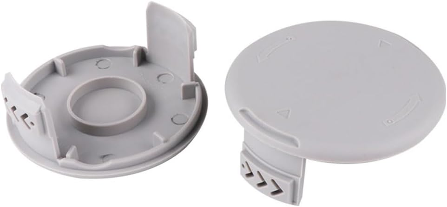 Trimmer Spool Caps, 2Pcs Replacement Spool Cover Caps, Compatible with Ryobi One+ AC14RL3A and Ryobi AC14HCA One+ Cordless Trimmer image number 4