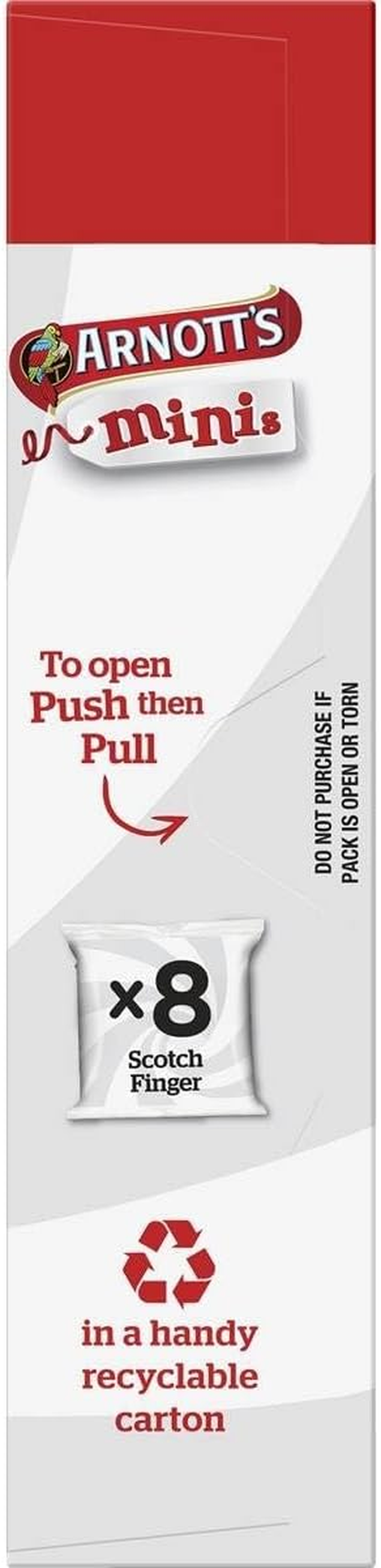 Arnott'S Mini Scotch Finger Biscuits 8 Pack image number 6