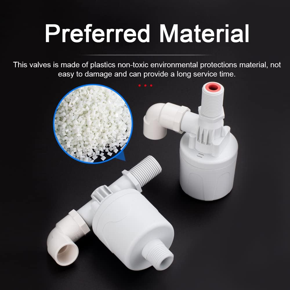 1/2 Inch Thread Automatic Water Level Control Valves Tower Float Ball Valves Water Inlet Level Valves QIUNI image number 4