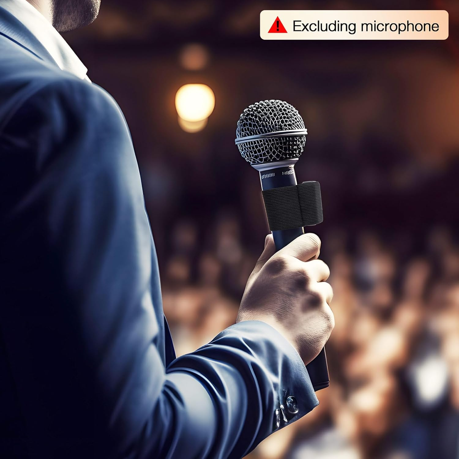 SUNMON DJI Hand Microphone Elastic, 2 PC DJI Elastic Sleeve, Microphone Accessories image number 4